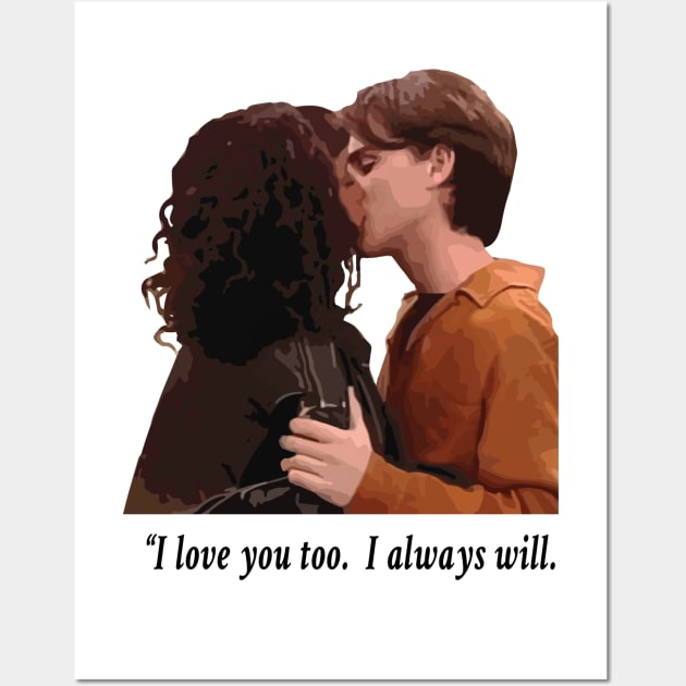 Shawn and Angela Kiss Shirt - Boy Meets World Wall Art by 90s Kids Forever